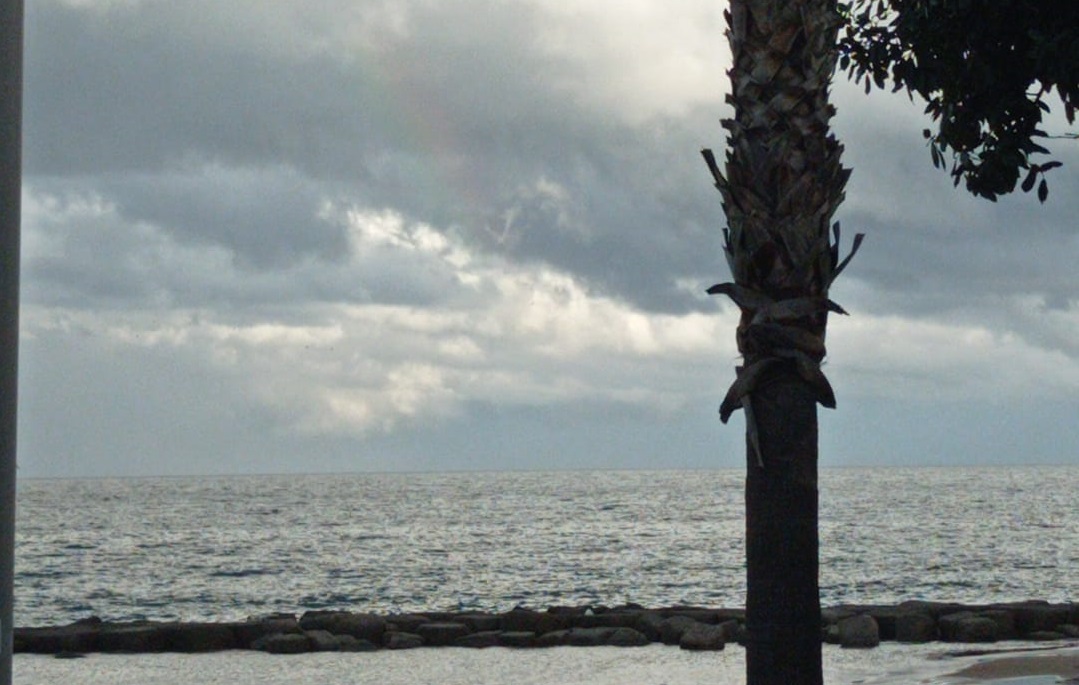 Arcobaleno in mare
